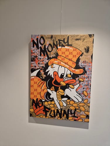 Customer photo review of No Money, No Funny - Duck