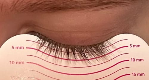 Customer photo review of Toplash eyelash and eyebrow growth serum — 3ml