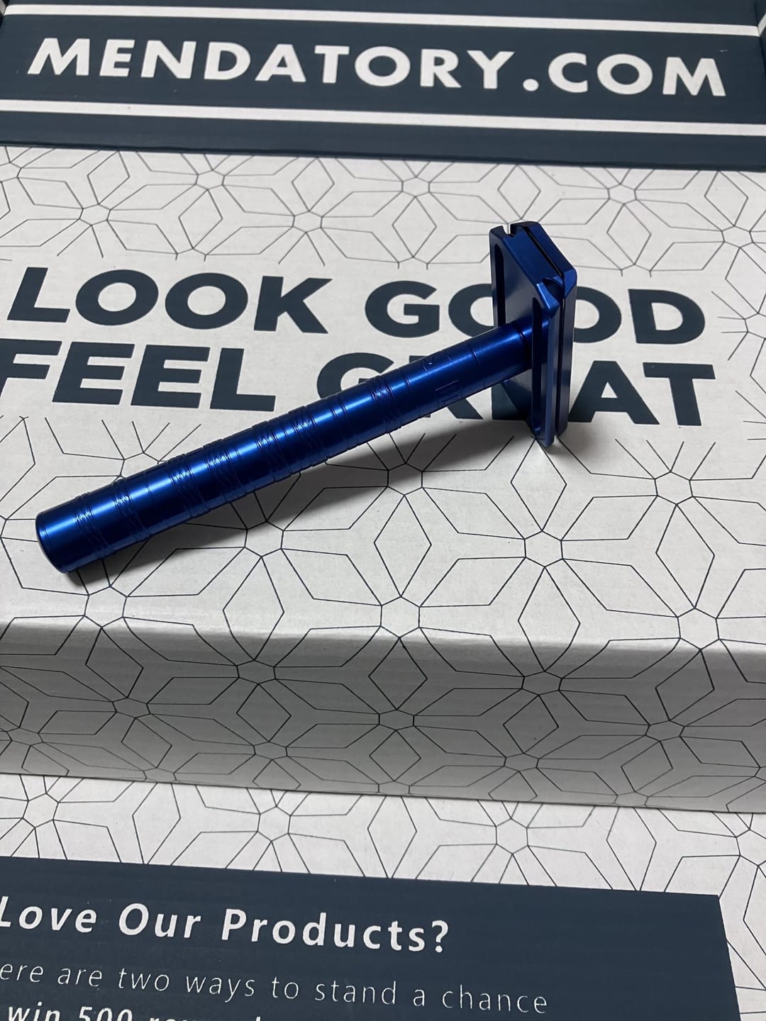Customer photo review of Henson Shaving AL13 Double Edge Safety Razor - V3