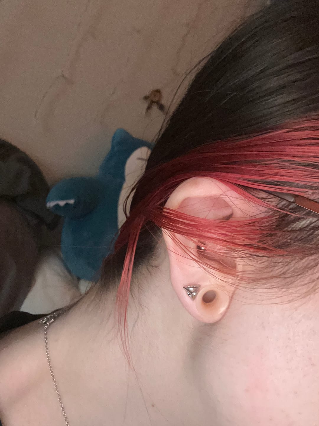 Customer photo review of ASTROLOGY STUD EARRING