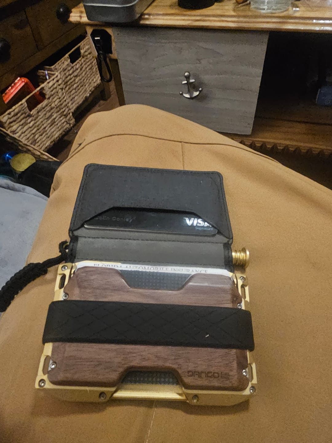 Customer photo review of A-SERIES WALNUT BACKPLATE