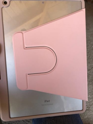 Customer photo review of FlexiSnap 360 Smart Leather iPad Case