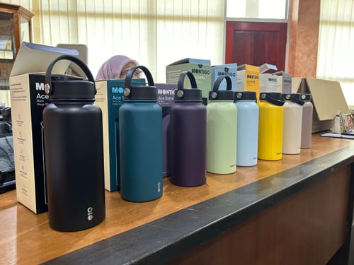 Customer photo review of Atlas Ace Bottle Mega