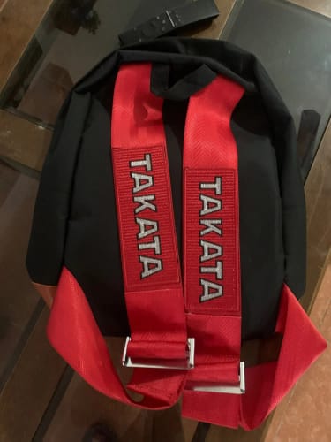 Customer photo review of BRD Tkt Backpack Black Red