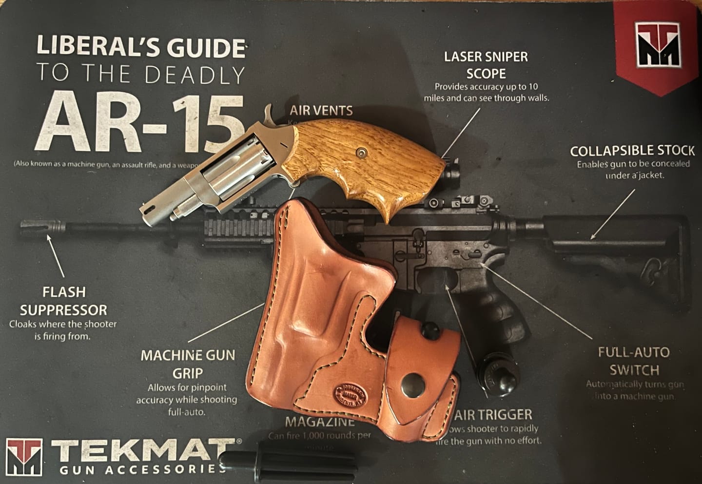 Customer photo review of NAA Pocket Holster with Speed Loader Pocket