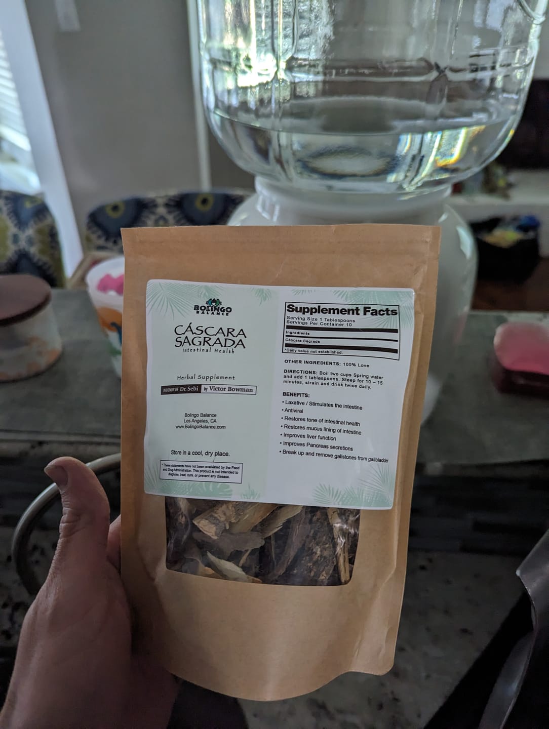 Customer photo review of Autism Tea