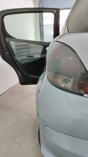 Customer photo review of Bride Fabric JDM Racing Bucket Seat