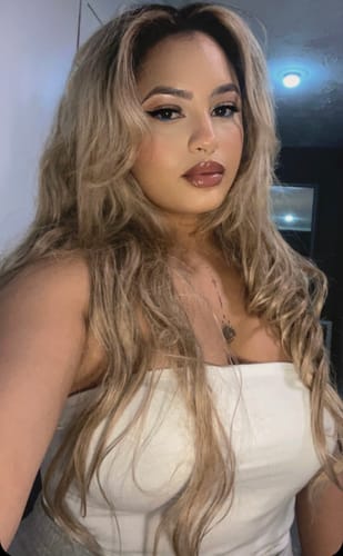 Customer photo review of The Loose Wave HD Fibre 24" Lace U Part Wig
