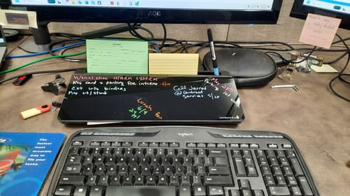Customer photo review of DeskBoard Buddy