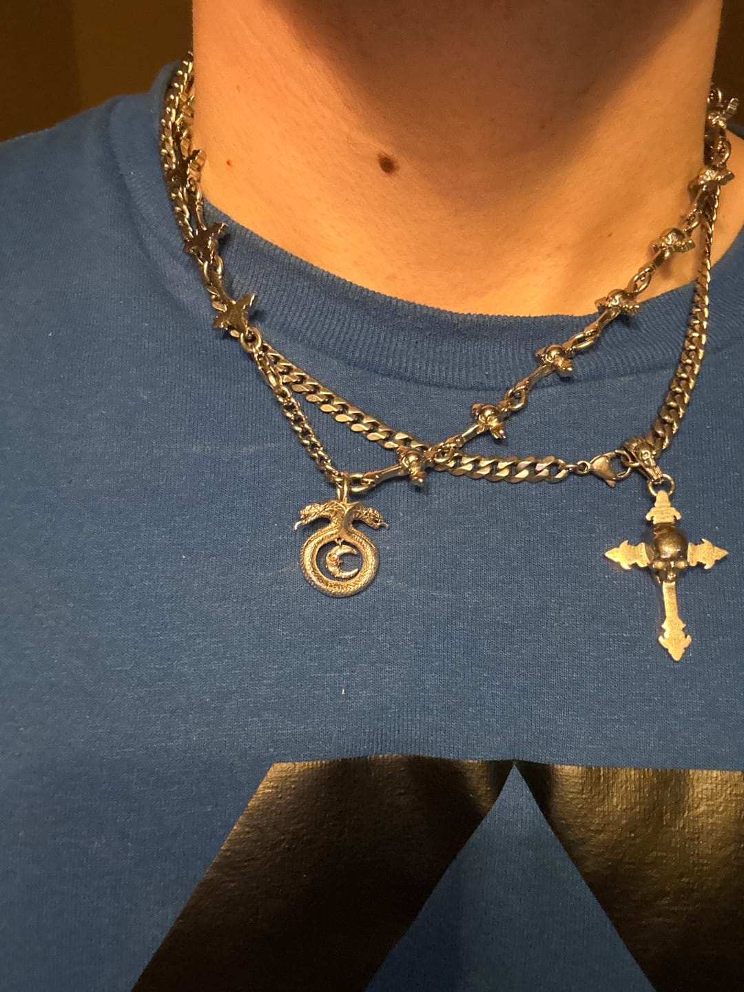 Customer photo review of LUNAR GUARDIANS PENDANT
