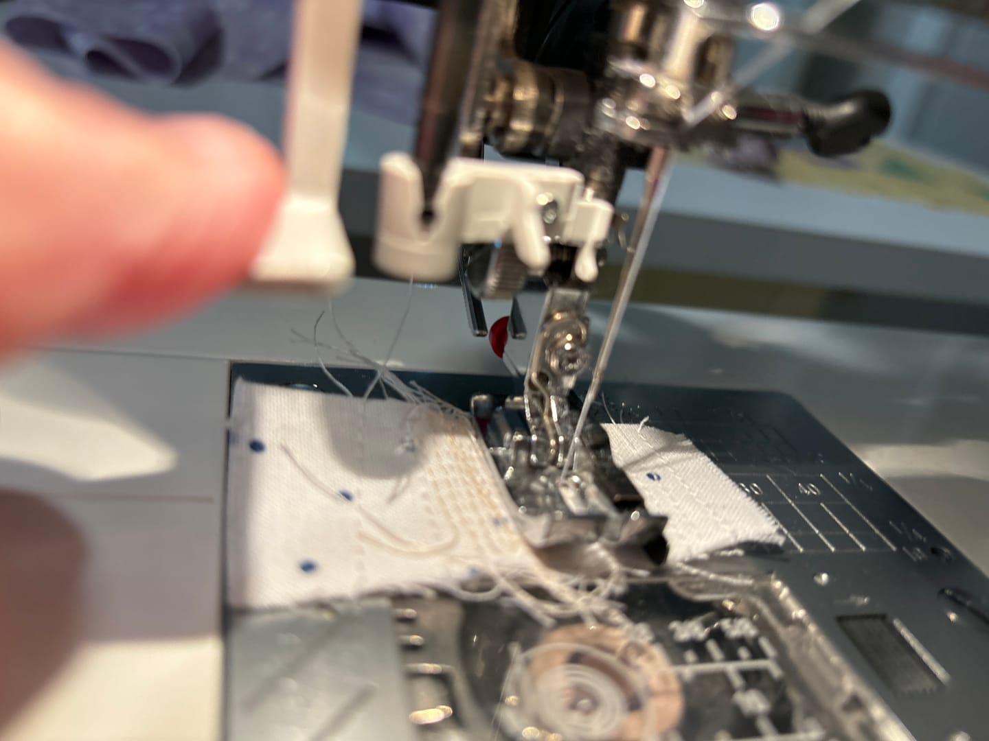 Customer photo review of Needle Threader, Janome #846588003