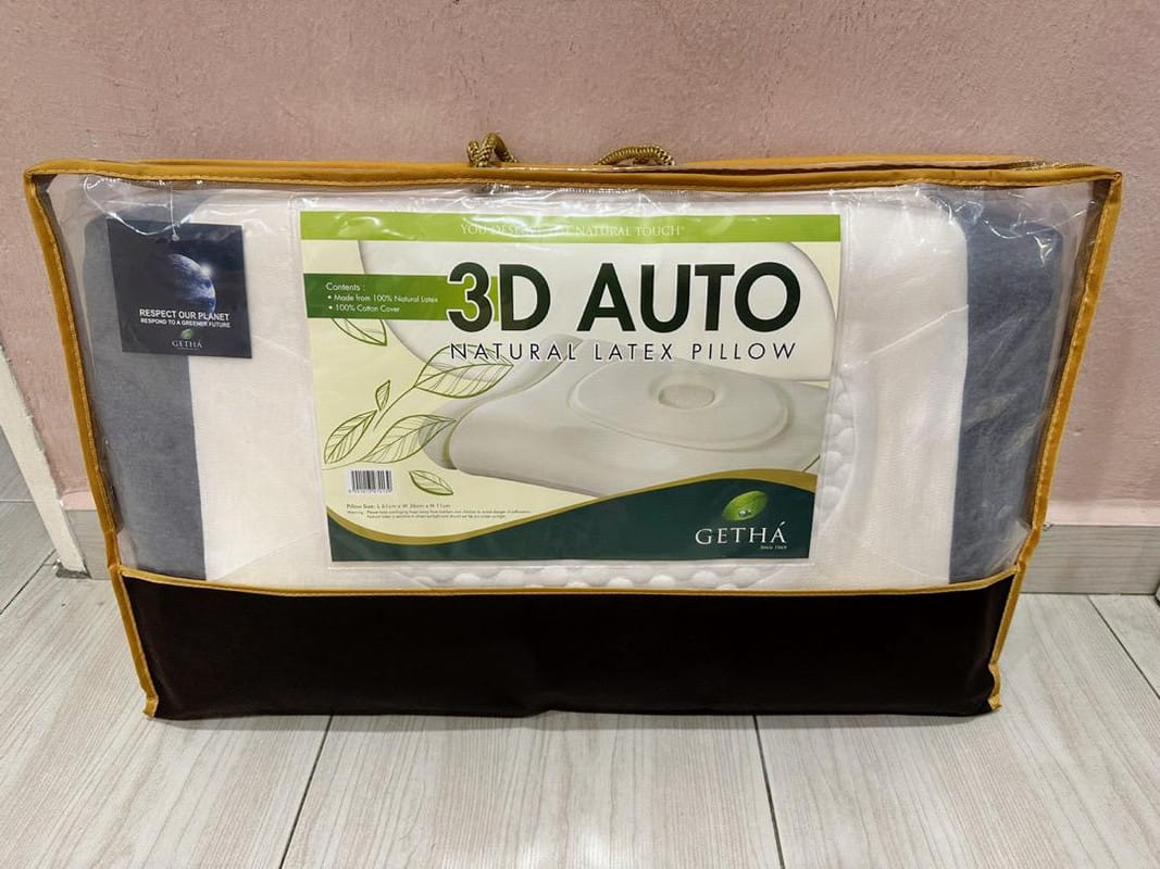 Customer photo review of Getha 3D Auto Latex Pillow