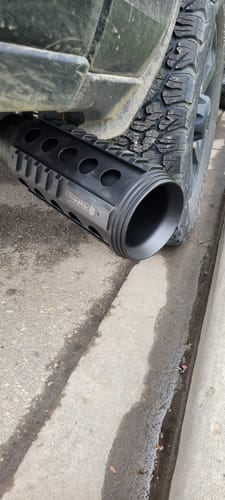 Customer photo review of 4" to 5" "AR-15" Exhaust Tip (SD-EXHST-AR-4-5)