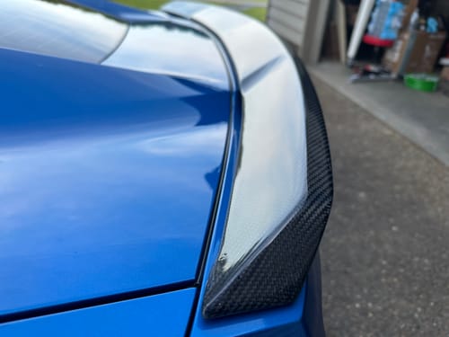 Joseph H. review of Corvette C7 Stingray / Z51 Package Carbon Fiber Rear Spoiler image 1 out of 4