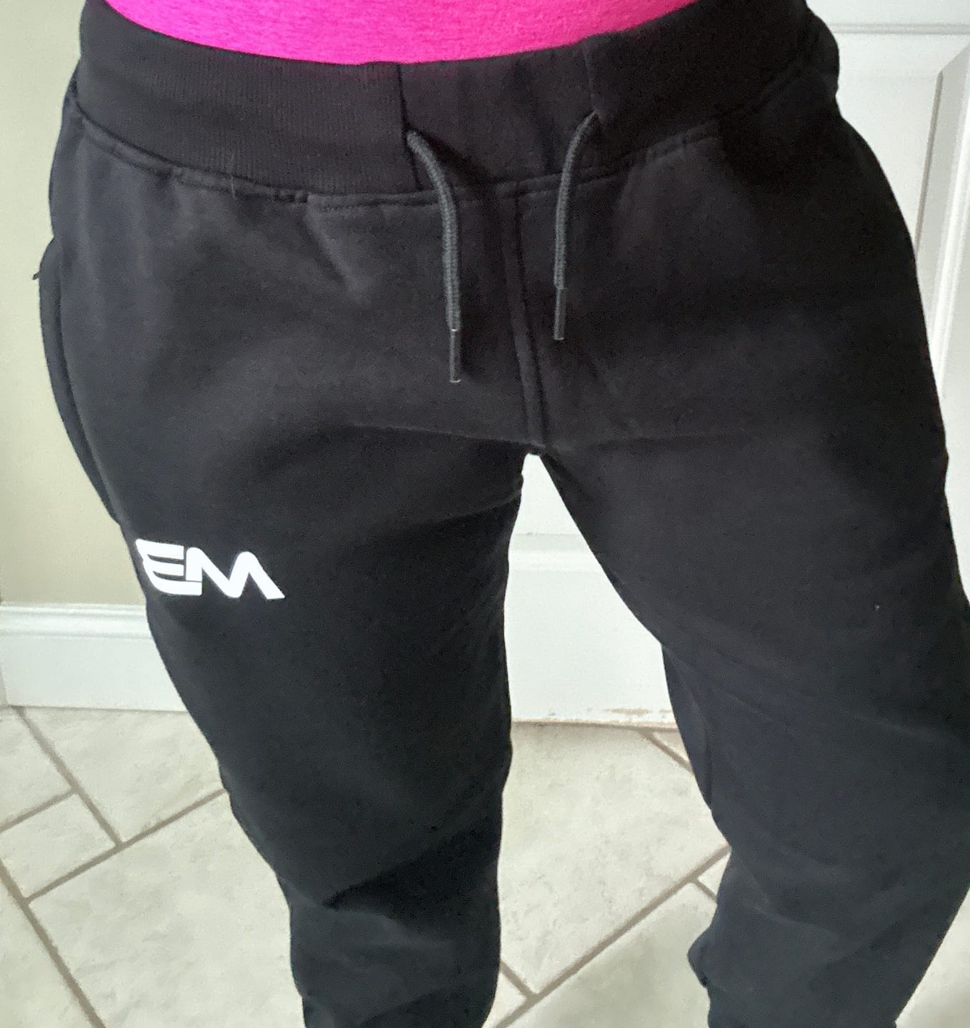 Customer photo review of Lounge Joggers