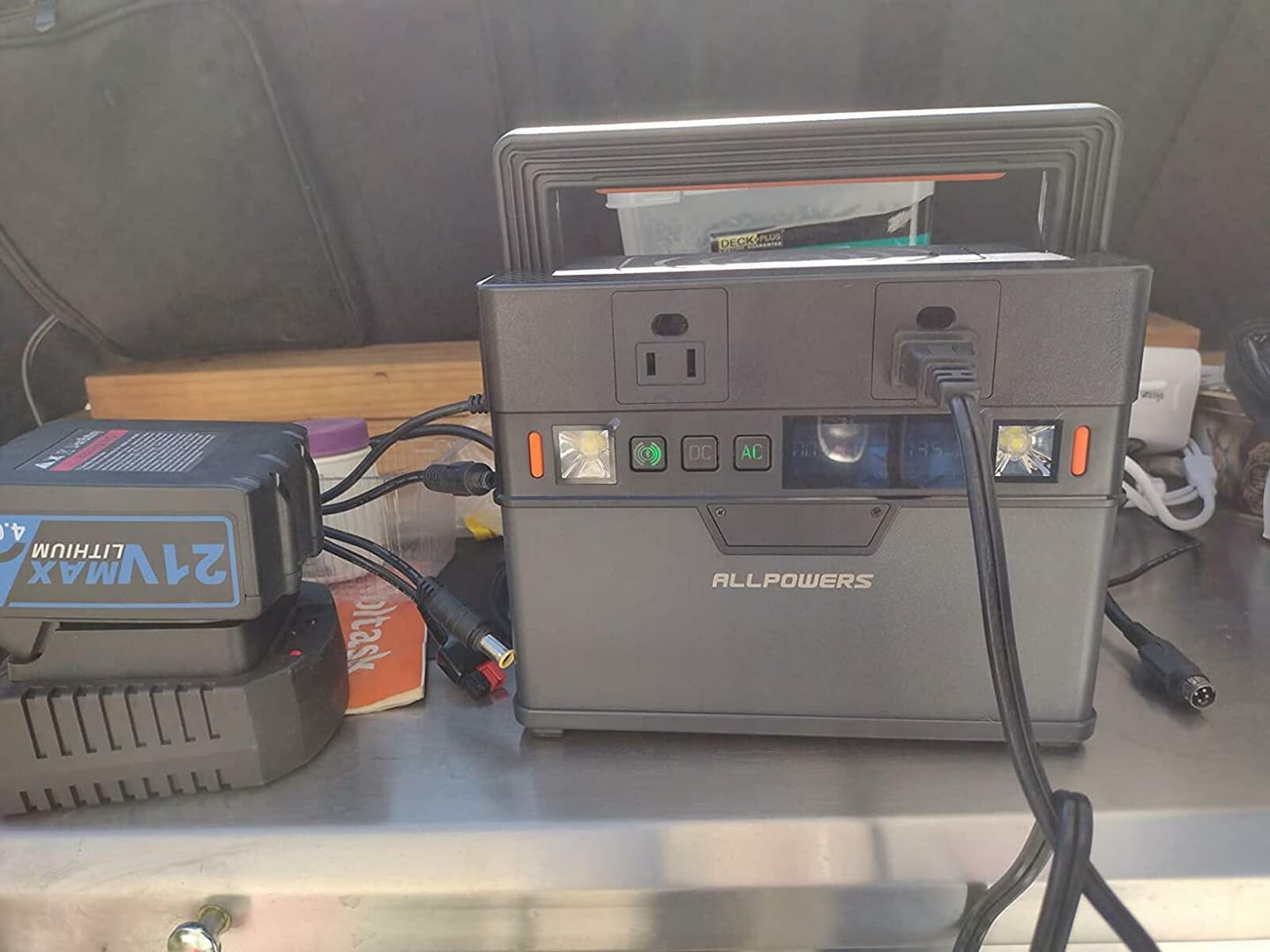 Customer photo review of ALLPOWERS S300 Portable Power Station 300W 288Wh