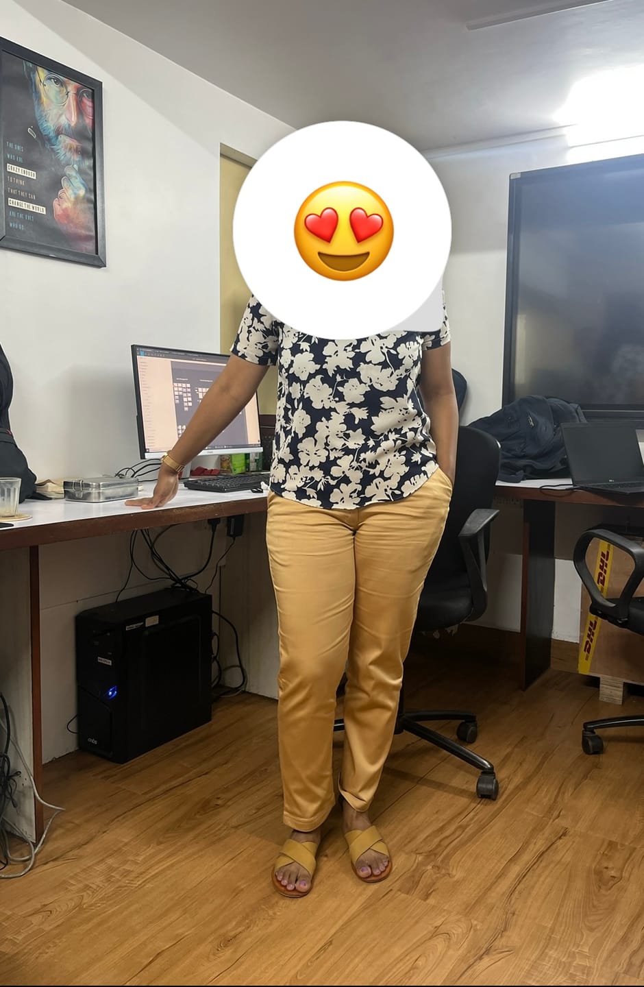 Customer photo review of Fawn Formal Pant
