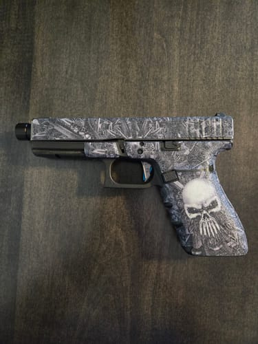 Customer photo review of Glock 21 Gen 4 Decal Grip - Arsenal
