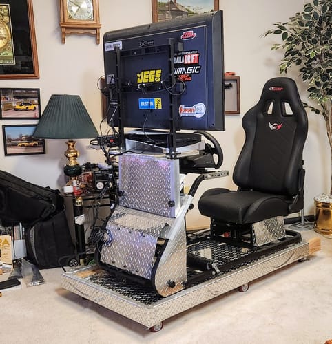 Customer photo review of XL-RS Simulator Seat