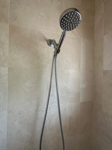 Customer photo review of 1-Spray Handheld Shower Head Set