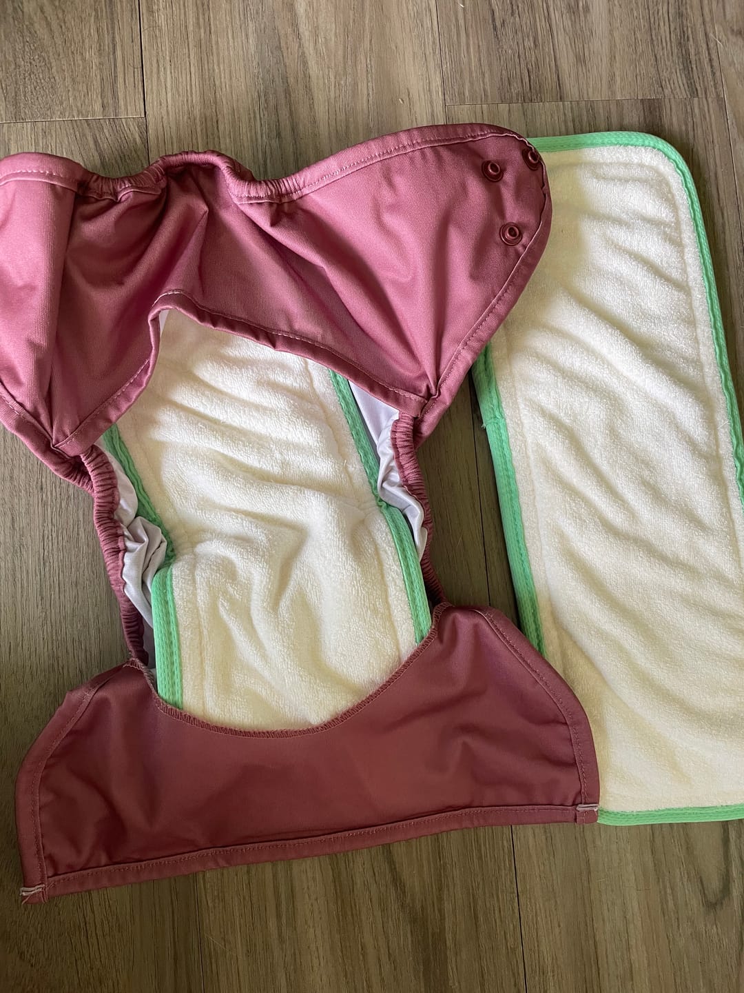 Customer photo review of 6-Layer Bamboo Hemp Cotton Insert