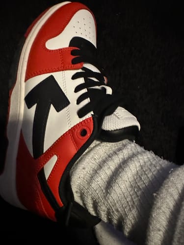 Customer photo review of OFF WHITE Out Of Office Shoes