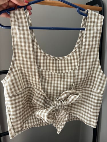 Customer photo review of Gema Top | Tawny Chex