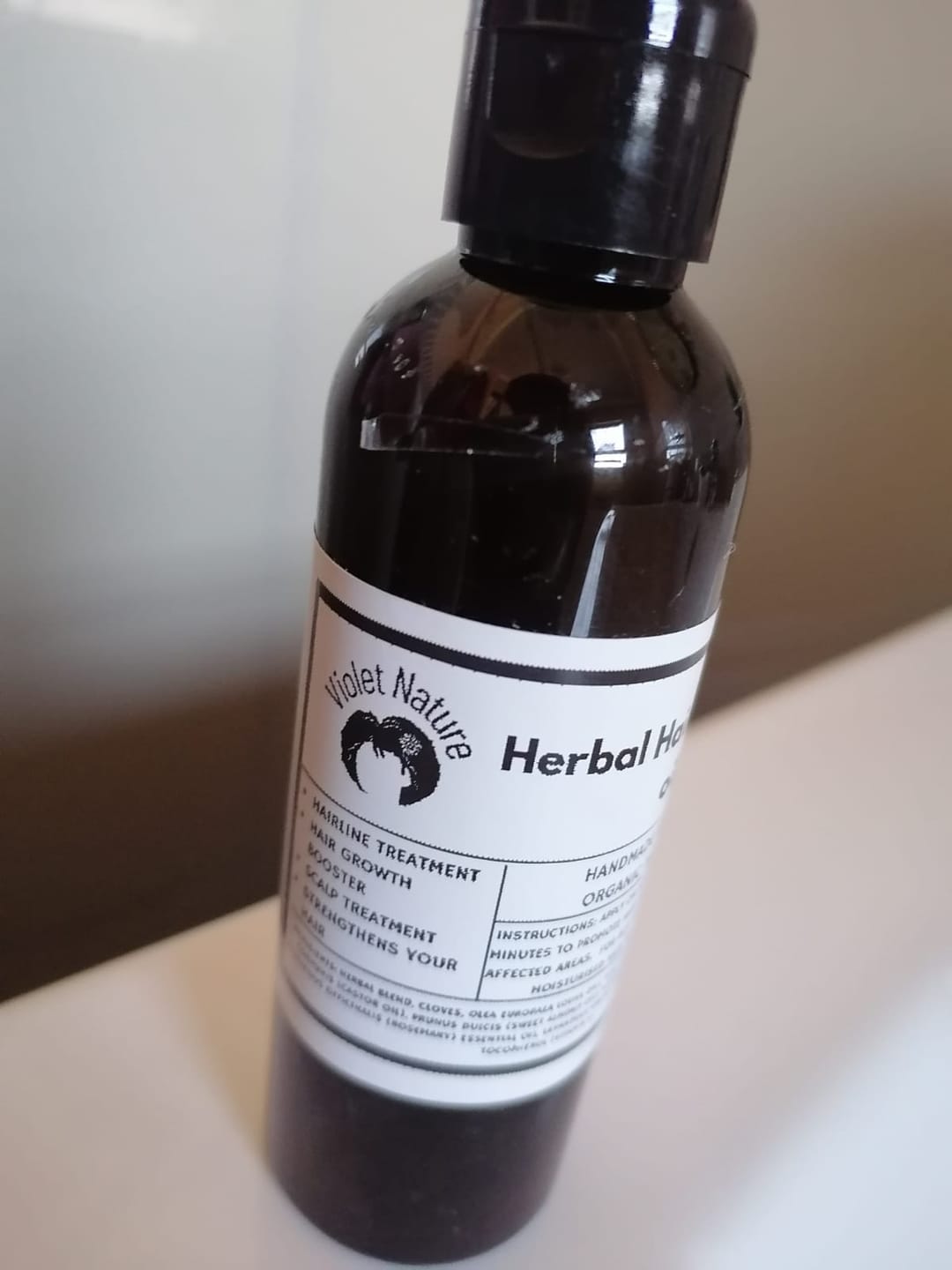 Customer photo review of 100 ml PET Boston Tall Bottle (20 mm neck) - No Closure - Amber