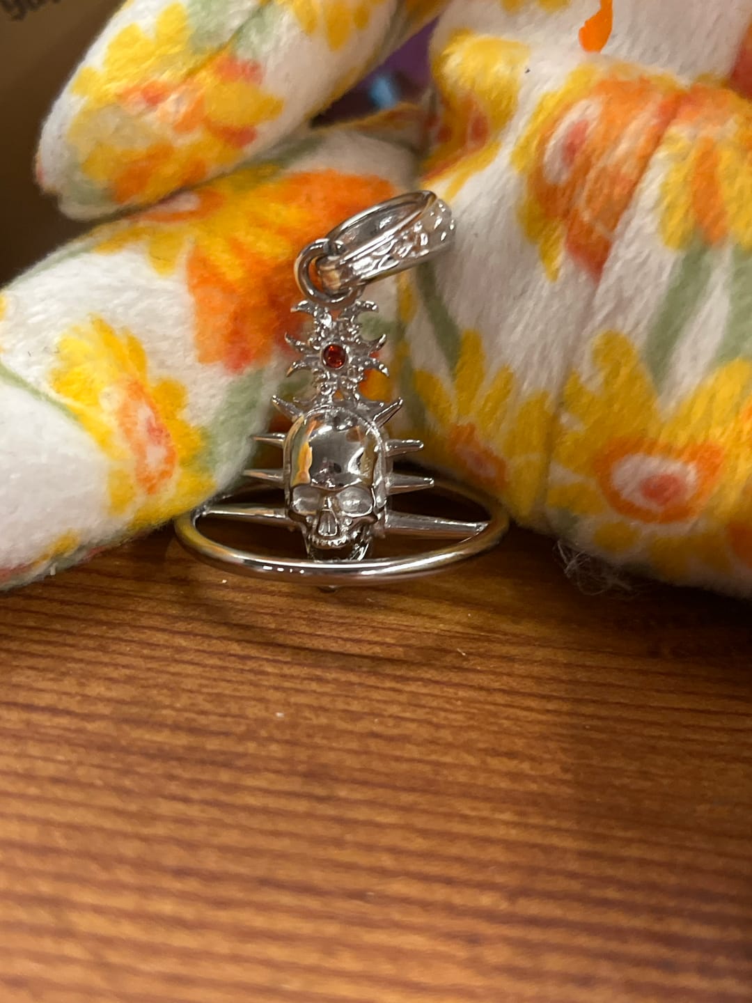 Customer photo review of ORBITUARY PENDANT