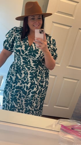 Customer photo review of Atlanta Wide Brim Fedora - Brown