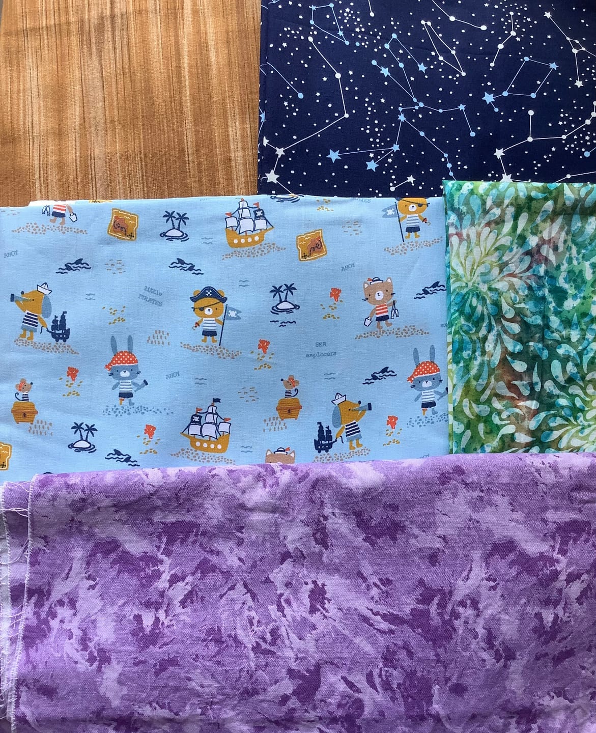 Customer photo review of Printed Cotton Remnants