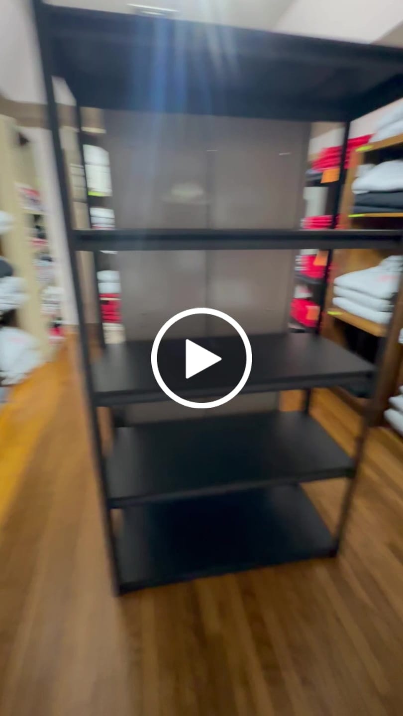 Customer video review of REIBII 72" H Heavy Duty Garage Shelving, Adjustable Storage Shelving Basement Shelving for Warehouse