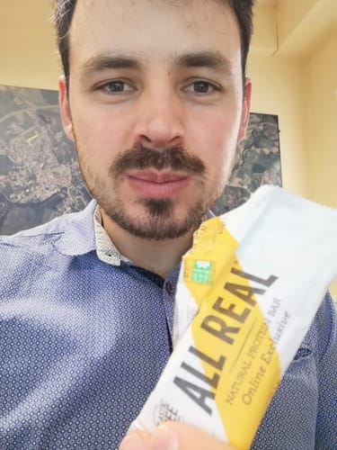 Customer photo review of Choc Orange Protein Bar