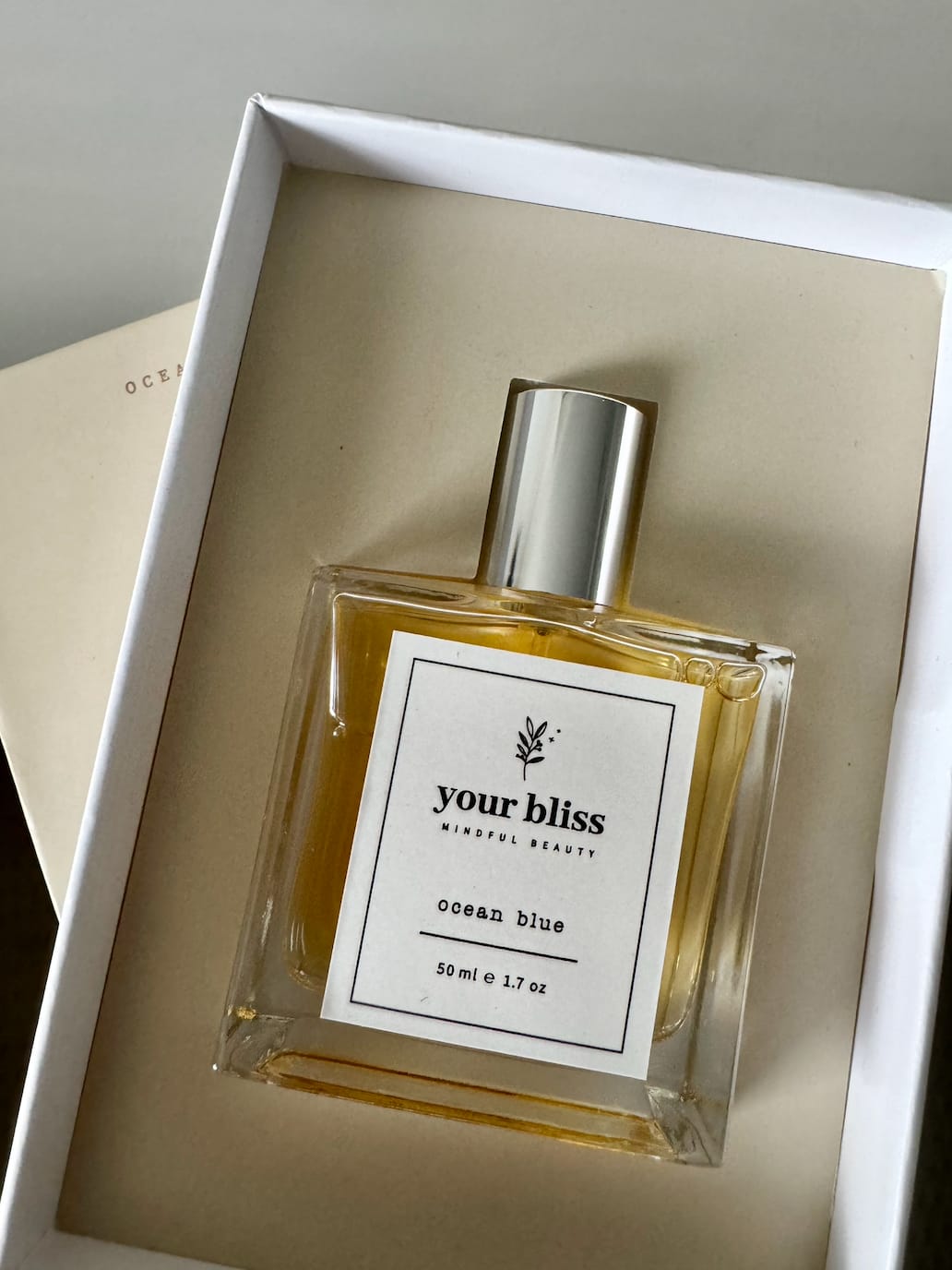 Customer photo review of OCEAN BLUE Eau de Parfum