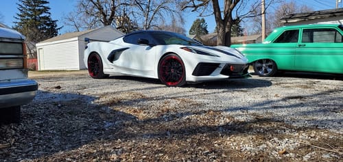 Customer photo review of CUSTOM 1 PIECE TESLA FORGED WHEELS: RV-MS808