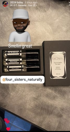 Customer photo review of Men's Cologne Mini Set
