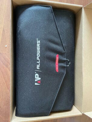 Customer photo review of ALLPOWERS SP012 Solar Panel 100W