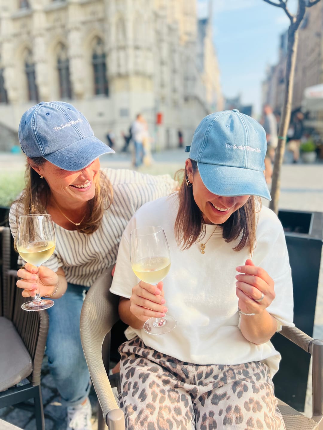 Customer photo review of The Social Wine Club. Vintage Hat