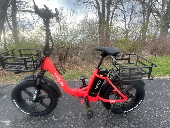 Customer photo review of U7 Step-thru Foldable Fat Tire Electric Bike