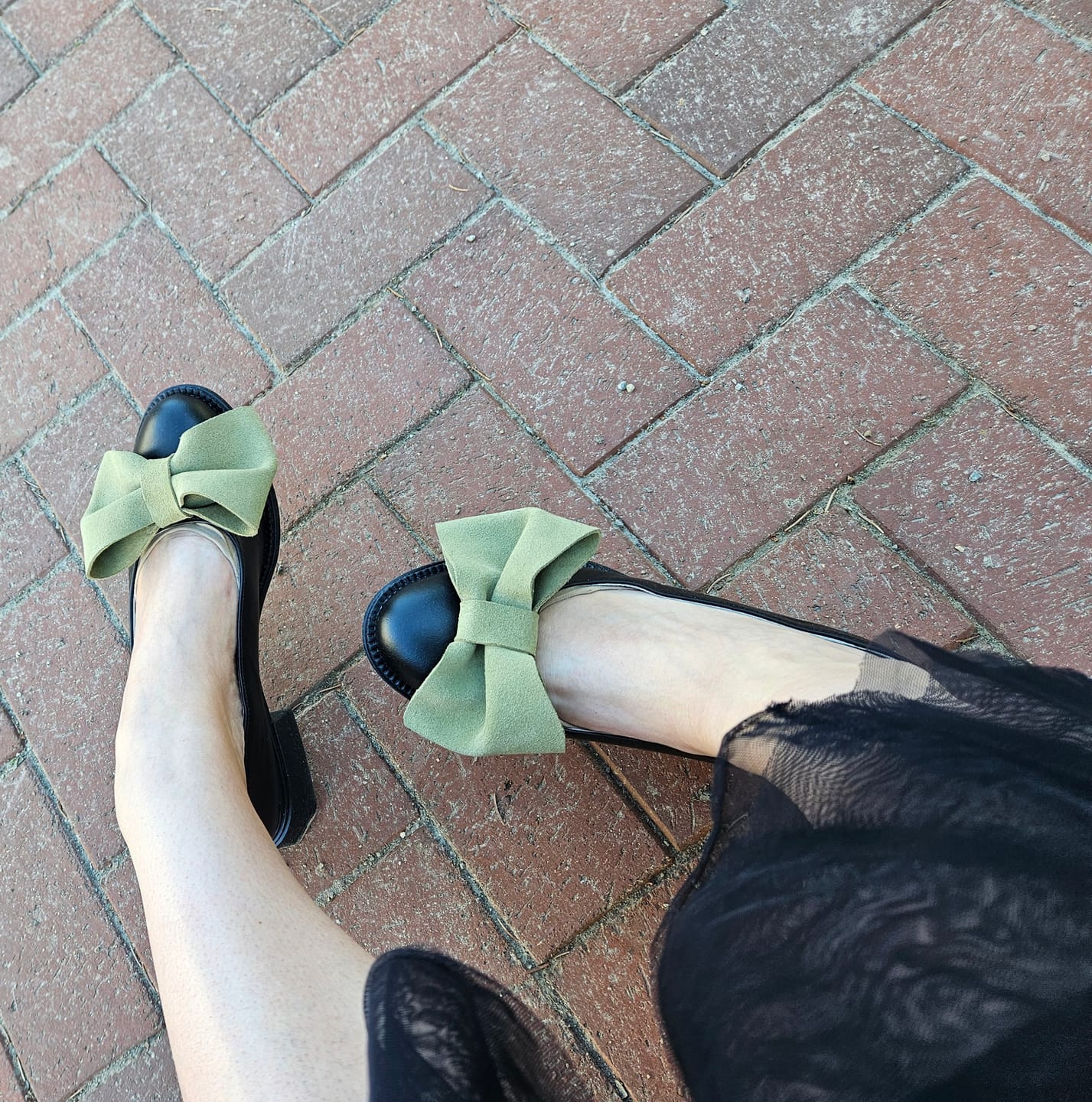 Customer photo review of Balerina Flats