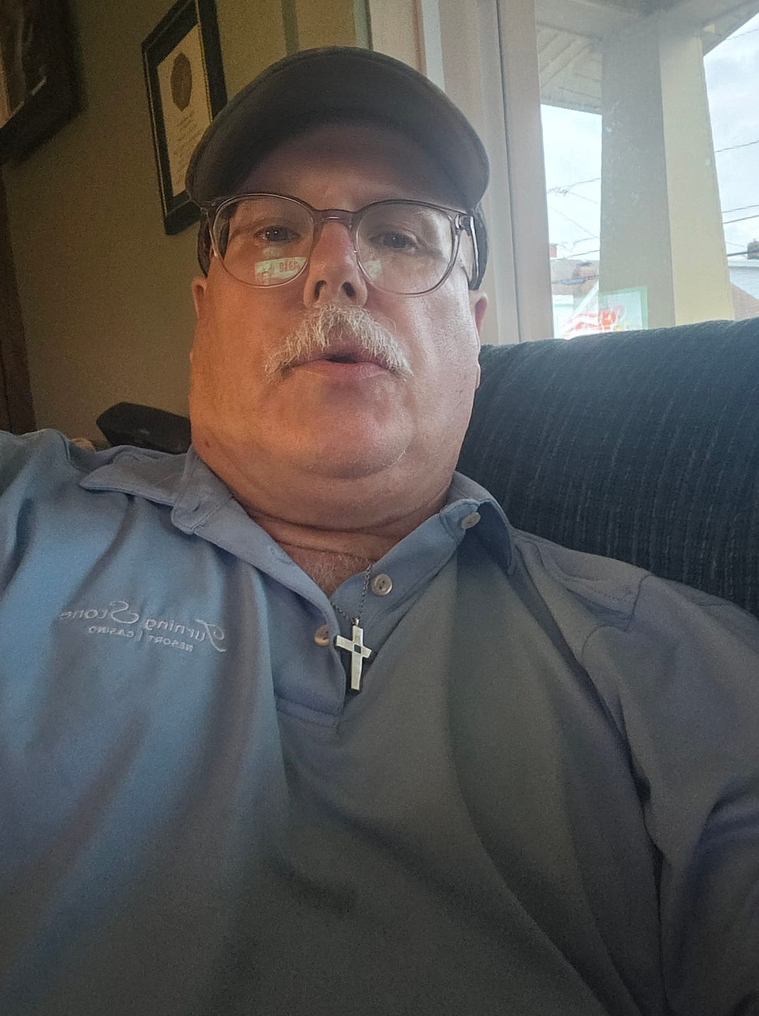 Customer photo review of The Cross Necklace