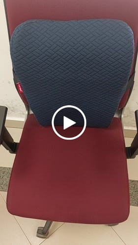 Customer video review of Ruf- Full back Support Pillow
