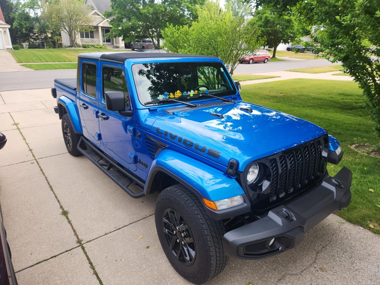 Customer photo review of Premium Hood Lettering | Set of 2