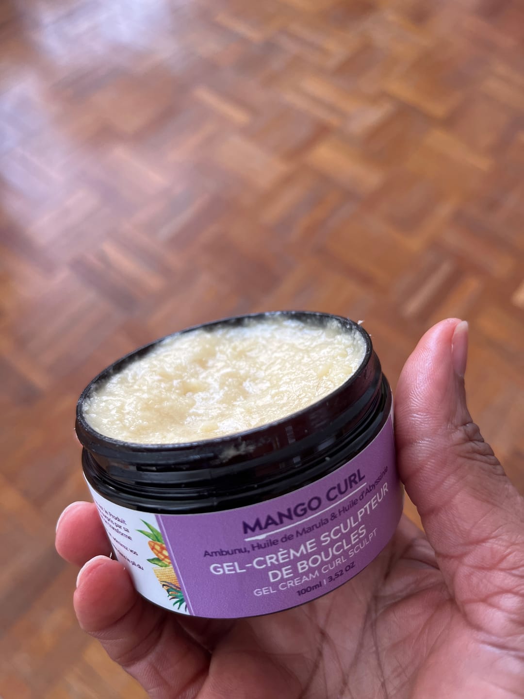 Customer photo review of Gel-Crème Sculpteur de Boucles MANGO CURL