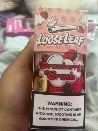 Customer photo review of Strawberry LooseLeaf Crush (10-3.5g Packs)