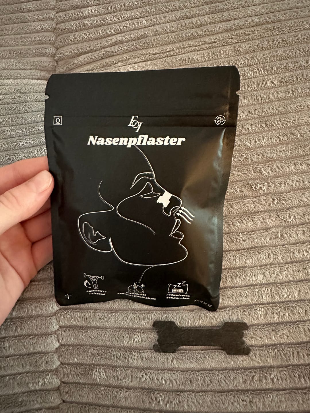 Customer photo review of Nasenpflaster 30er Pack