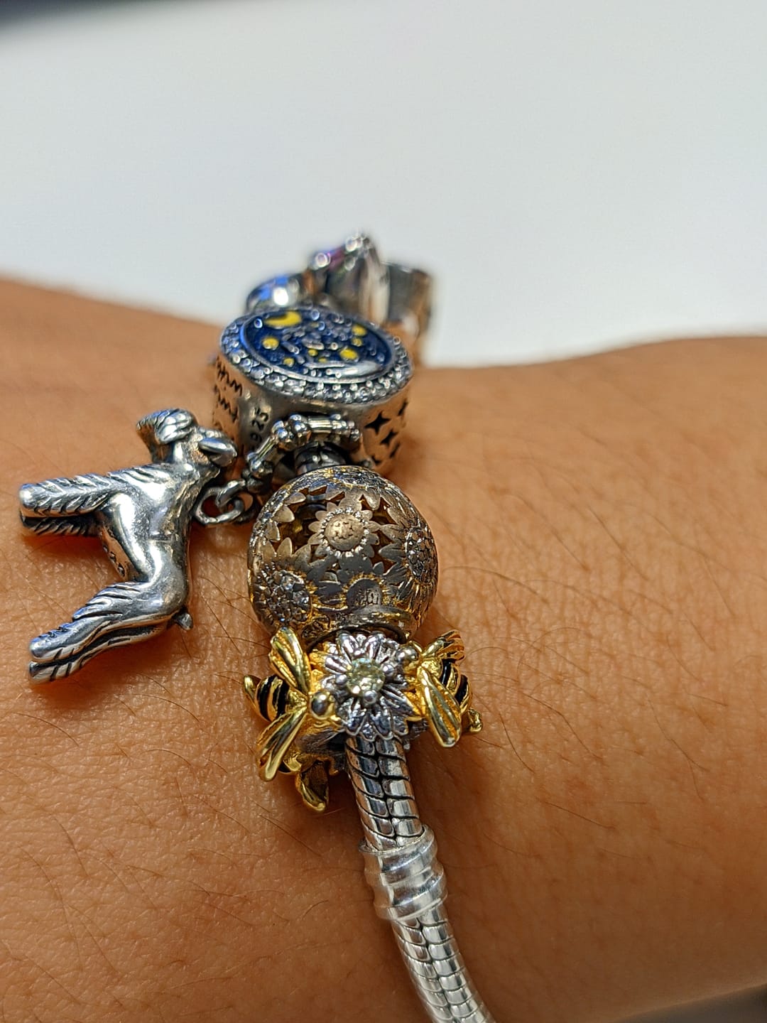 Customer photo review of Charm Noche Estrellada de Van Gogh