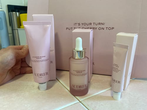 Customer photo review of Vitamins Blend Serum