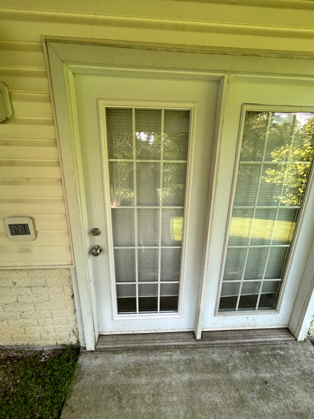 Customer photo review of Grills Between Glass 15 Lite Glass and Frame Kit (Full Lite)
