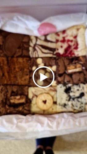 Customer video review of Brownie & Blondie Mixed Box